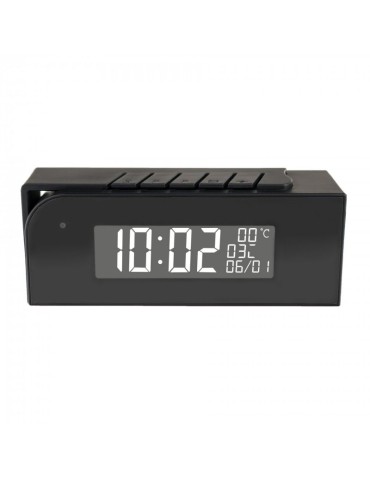 Secutek SAH-IP035 spy camera in digital alarm clock - WiFi, HD