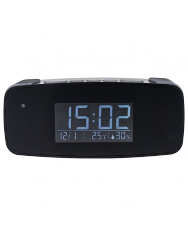 Secutek SAH-IP006: Small Digital Clock with Hidden WiFi Camera