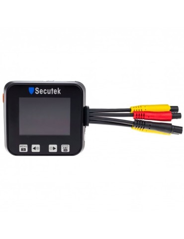 2 channel mini camera and recorder for car or motorcycle Secutek C6