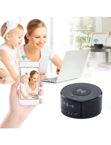 WiFi mini camera in bluetooth speaker Secutek SAH-IP027