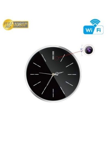 Wall clock with Full HD camera Secutek SAH-IP100